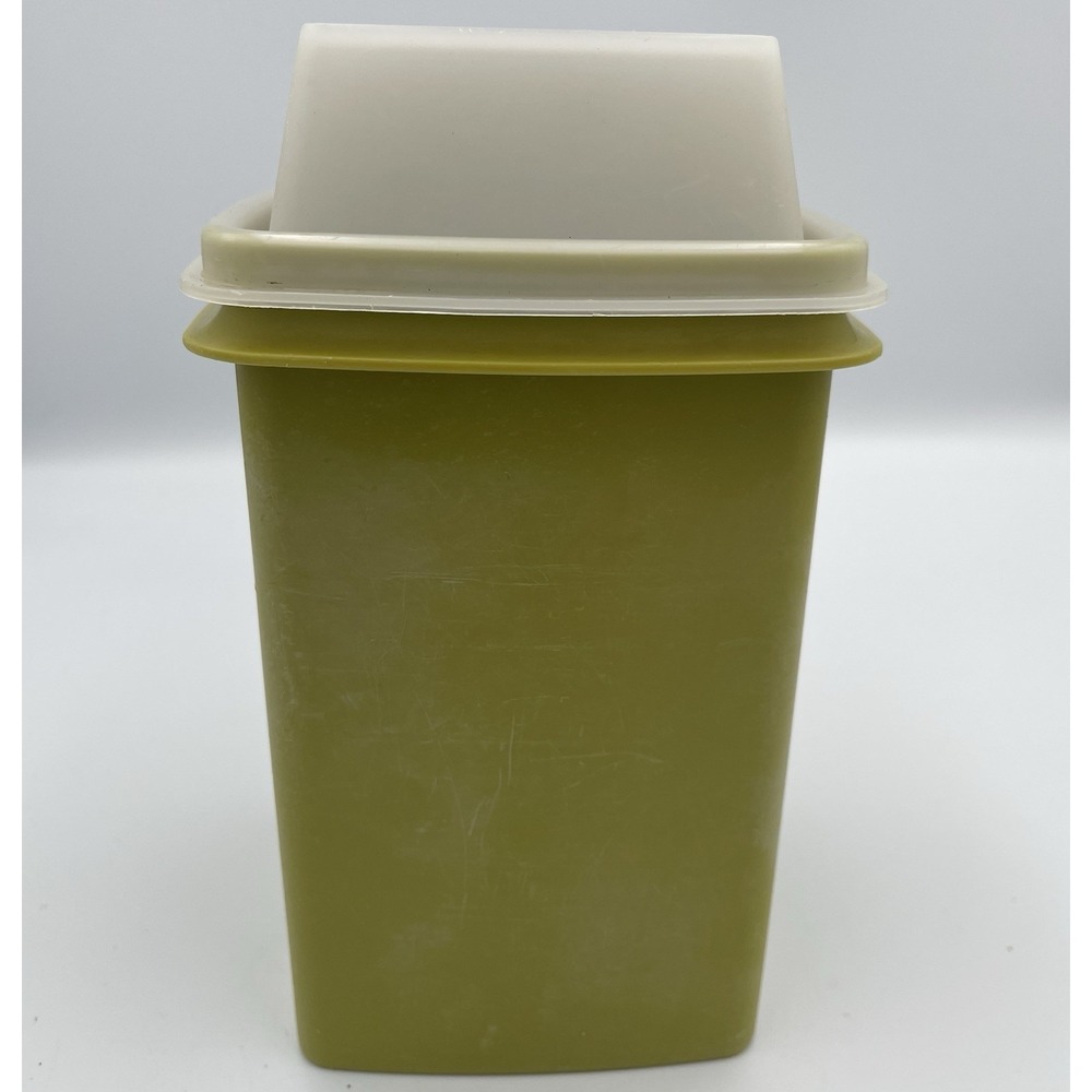 Vintage Tupperware Pickle Pepper Keeper Olive Avocado Green Deli 3 Piece - Picture 5 of 16
